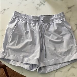 Lululemon Athletica Light Purple Athletic Shorts